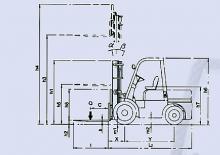 Stivuitoare frontale diesel Belet DV 35 BVA