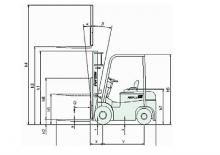 Stivuitoare frontale diesel Artison EFD 25 ECO-Z