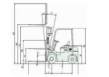 Stivuitoare frontale diesel Artison EFD 30 ECO-Z
