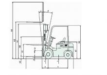 Stivuitoare frontale diesel Artison EFD 35 ECO-Z