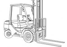 Stivuitoare frontale diesel Komatsu FD 15 T-16