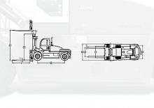 Stivuitoare frontale diesel Maximal FD 280 TX-MWK3