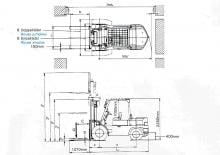 Stivuitoare frontale diesel Mitsubishi FD 35 T