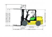 Stivuitoare frontale diesel Komatsu FD 40 T 8
