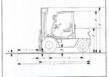 Stivuitoare frontale diesel Komatsu FD 50 Z-1 E
