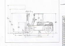 Stivuitoare frontale diesel Komatsu FD 60-6