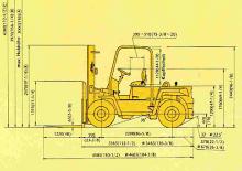 Stivuitoare frontale diesel Mitsubishi FD 60 T
