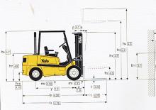 Stivuitoare frontale diesel Yale GDP 20 TF