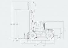 Stivuitoare frontale diesel Linde H 100/600 D