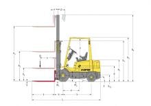 Stivuitoare frontale diesel Hyster H1.50 XM