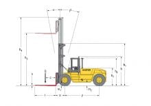Stivuitoare frontale diesel Hyster H 15.00 XM - 12