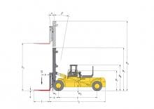 Stivuitoare frontale diesel Hyster H 40.00 E
