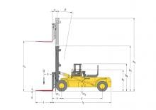 Stivuitoare frontale diesel Hyster H 44.00 E