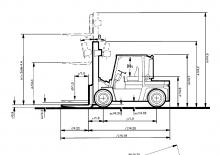 Stivuitoare frontale diesel Steinbock H 60 D