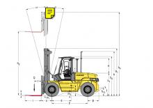 Stivuitoare frontale diesel Hyster H 8.00 XM