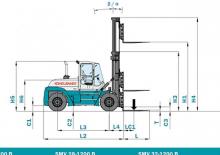Stivuitoare frontale diesel Konecranes SMV 18-600 B