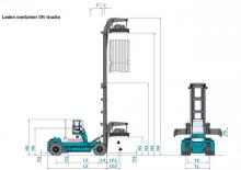 Stivuitoare frontale diesel Konecranes SMV 37 GC 4 S
