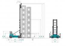 Stivuitoare frontale diesel Konecranes SMV 52 G 4