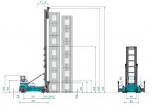 Stivuitoare frontale diesel Konecranes SMV 6 ECB 80 II
