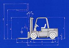 Stivuitoare frontale diesel Fimsa TMA/C 250