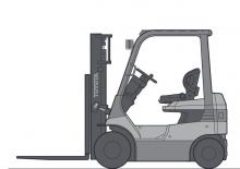 Stivuitoare frontale electrice Toyota 7 FBH 25