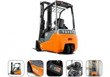 Stivuitoare frontale electrice Toyota 8 FBEK 18T 