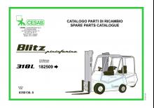 Stivuitoare frontale electrice Cesab Blitz 318 L