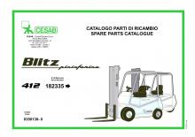 Stivuitoare frontale electrice Cesab Blitz 412