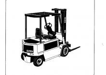 Stivuitoare frontale electrice Clark CEM 30