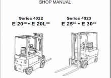 Stivuitoare frontale electrice OM-Pimespo E 20 N