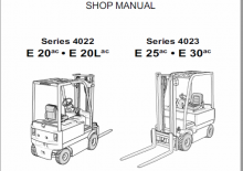 Stivuitoare frontale electrice OM-Pimespo E 25 ac