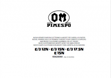 Stivuitoare frontale electrice OM-Pimespo E 3/12 N