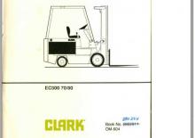 Stivuitoare frontale electrice Clark EC 500 80
