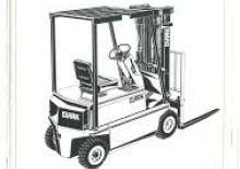 Stivuitoare frontale electrice Clark EM 10 N