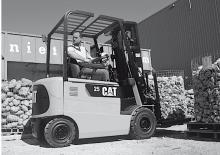 Stivuitoare frontale electrice Caterpillar EP20K PAC