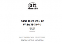 Stivuitoare frontale electrice OM-Pimespo Fase 22
