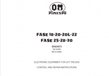 Stivuitoare frontale electrice OM-Pimespo Fase 25