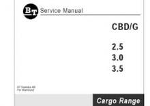 Stivuitoare frontale LPG BT CBG 3.5