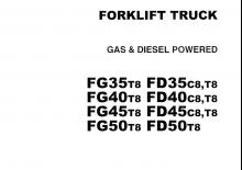 Stivuitoare frontale LPG TCM FG 40 T 8