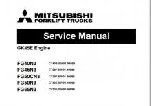 Stivuitoare frontale LPG Mitsubishi FG55N3 