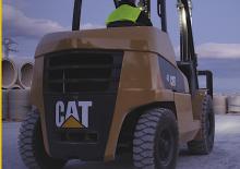 Stivuitoare frontale LPG Caterpillar GP25N