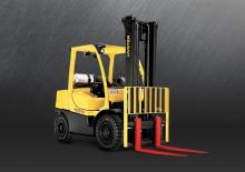 Stivuitoare frontale LPG Hyster H4.5FTS5