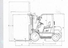 Stivuitoare frontale LPG Patria PFG 25 T 1