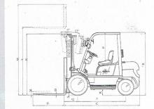 Stivuitoare frontale LPG Patria PFG 30 T 1