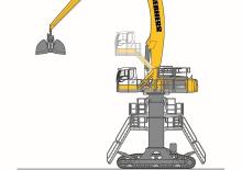 Stivuitoare Liebherr LH 80 C Gantry Port Litronic