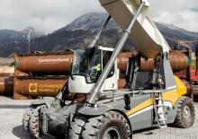 Stivuitoare pentru containere Liebherr LRS 545 Litronic