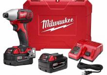 Șurubelnițe cu impact, fără fir, & chei fixe Milwaukee 2657-22
