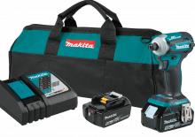 Șurubelnițe cu impact, fără fir, & chei fixe Makita XDT16T 
