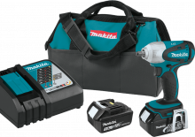 Șurubelnițe cu impact, fără fir, & chei fixe Makita XWT06