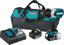 Șurubelnițe cu impact, fără fir, & chei fixe Makita XWT07T